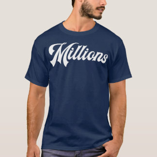 Krachtige verklaring van één woord in miljoenen t-shirt