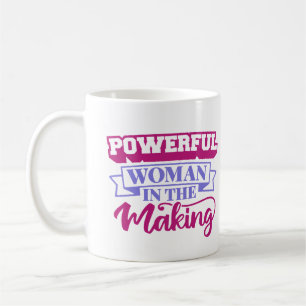 Krachtige Vrouw in de Making Koffiemok