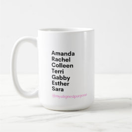 Krachtige vrouwen met een hoge Vibe-Mok Koffiemok