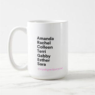 Krachtige vrouwen met een hoge Vibe-Mok Koffiemok