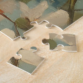 Krachtige Vuist Bloemige Achtergrond Legpuzzel (Zijkant)