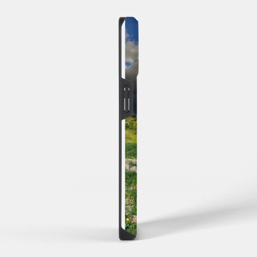 Krachtige wolken boven Point Dume iPhone Hoesje (Rechterkant)