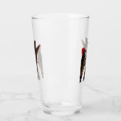 Krachtige Woodpecker Glas (Links)