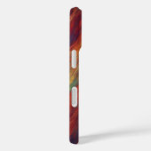 Krachtige Zonsondergang Rood en Oranje Abstracte O Case-Mate iPhone Case (Achterkant / Rechts)