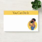 Krachtige Zwarte Vrouw Post-it Notities Post-it® Notes (Kantoor)