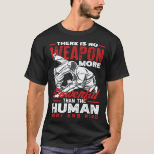 Krachtiger Dan De Menselijke Geest Aikido Karate J T-shirt