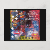 Krachtiger dan een locomotief briefkaart (Voorkant)