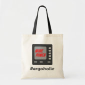Krachtigere training van grappige rower tote bag (Voorkant)