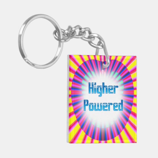 Krachtigere trillende energie sleutelhanger (Voorkant Links)