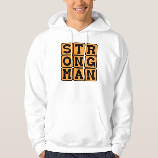 Krachtpats, Bodybuilder Hoodie (Voorkant)