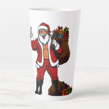 Krachtpatser Kerstman Vredesteken! Gescheurde Buik