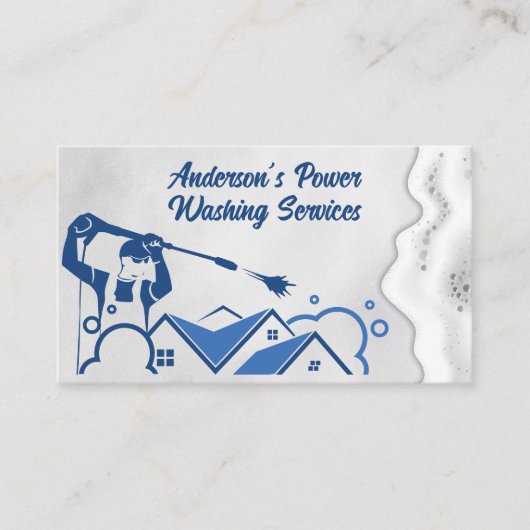 Krachtreiniger wassen | Zeepsop Visitekaartje (Voorkant)