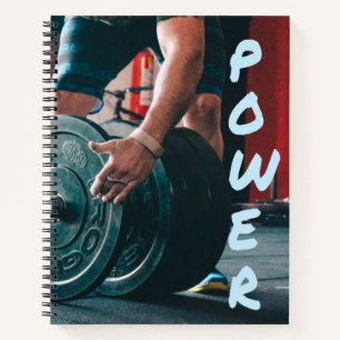 Krachttraining Fitnesscentrum Gezondheid Notitieboek