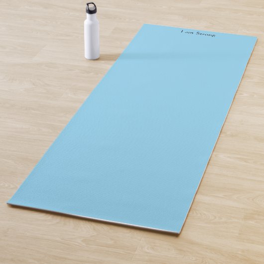 Krachttraining Hemelblauw Yogamat (In situ)