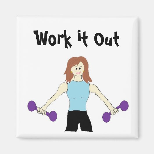 Krachttraining Magneet (Voorkant)