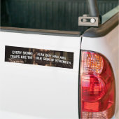 Krachttraining Motivatie - Vallen - Workout Bumpersticker (Op Truck)