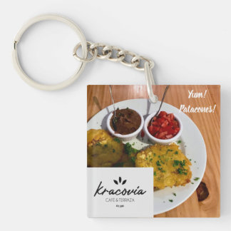 Kracovia Cafe Sleutelhanger – Patacones & Menu Cha