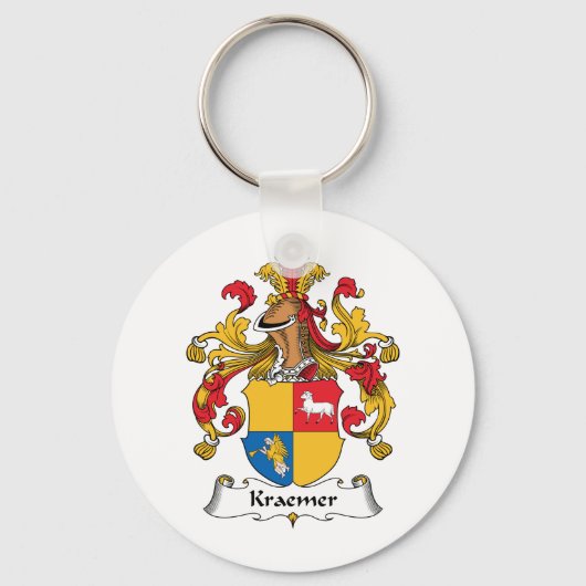 Kraemer Family Crest Sleutelhanger (Voorkant)