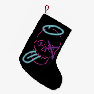 Kraffiti - Roze, Paars, blauw en zwart Kleine Kerstsok