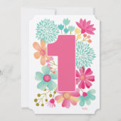 Kraft 1e Jubileum Verjaardagsbedrijf Party Kaart (Achterkant)