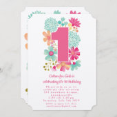 Kraft 1e Jubileum Verjaardagsbedrijf Party Kaart (Voorkant / Achterkant)