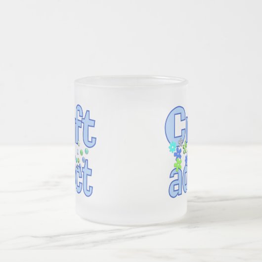 Kraft Addicate krads Design Cadeaus Matglas Koffiemok (Center)