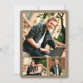 Kraft Afstuderen handschrift Manuscript Photo Afst Kaart (Achterkant)