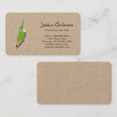 Kraft Allen's Hummingbirds Business Card Visitekaartje (Voorkant / Achterkant)