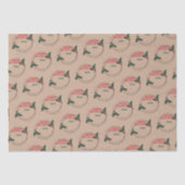 Kraft alsjeblieft voor, Gepersonaliseerd Kerstmis Tissuepapier (Voorkant)