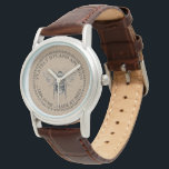 KRAFT APIARY WATCH 100% PUUR GEMAAKT DOOR BIJENHOU HORLOGE<br><div class="desc">Simuleerden Kraft Logo met  honingbij. Geweldig voor het promoten van je bijennaam en honingproducten!</div>