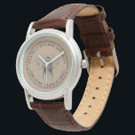 KRAFT APIARY WATCH 100% PUUR GEMAAKT DOOR BIJENHOU HORLOGE<br><div class="desc">Simuleerden Kraft Logo met honingbij. Geweldig voor het promoten van je bijennaam en honingproducten!</div>