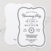 Kraft Art Deco Jubileum Kaart (Voorkant / Achterkant)