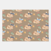 Kraft Baby Boy's eerste kerstfeest Inpakpapier Vel (Voorkant 2)