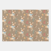 Kraft Baby Boy's eerste kerstfeest Inpakpapier Vel (Voorkant)