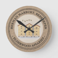 Kraft Beekeeper's Shop Klok met 3 Bijenkorven
