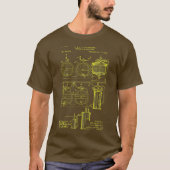 Kraft Beer Breaming Classic  Patent Print T-shirt (Voorkant)