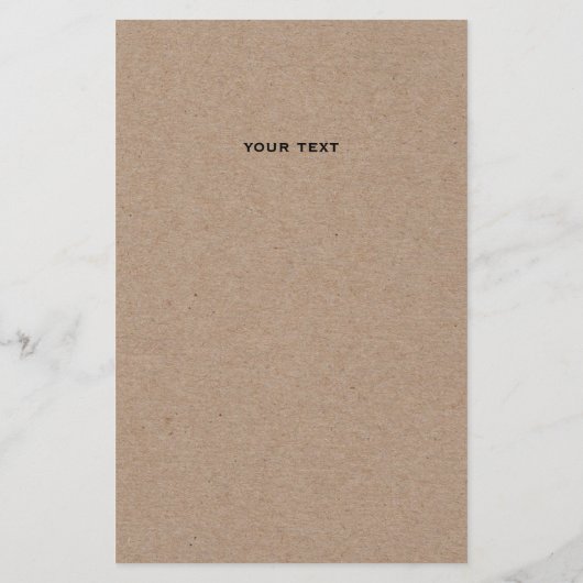 Kraft  bijenhoningontwerp. flyer (Achterkant)