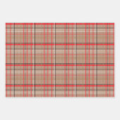 Kraft  Briefkaarten, Berichten en Plaid Inpakpapier Vel (Voorkant 3)