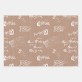 Kraft  Briefkaarten, Berichten en Plaid Inpakpapier Vel (Voorkant)