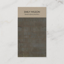 KRAFT BRONZE GRAY LINES KETTING BRACELET DISPLAY