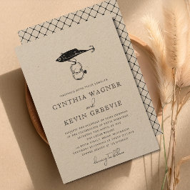 Kraft Brown Rustic Vissen Lure Rings Zwart Kaart