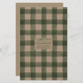 Kraft Buffalo Controle zeeppapierlade - Satin (Voorkant / Achterkant)