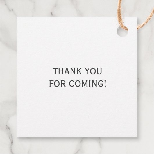 Kraft dank u cadeau Labels, bruiloft dank u Bedankjes Labels (Achterkant)