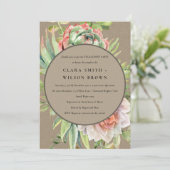 KRAFT DESERT SUCCULENT CACTI FOLIAGE VERLOVING KAART (Staand voorkant)