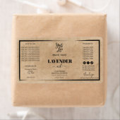 Kraft Dropper Fles Etiket Logo (Insitu)