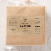 Kraft Dropper Fles Etiket Logo (Insitu)