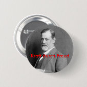 Kraft durch Freud Ronde Button 5,7 Cm (Voorkant /achterkant)