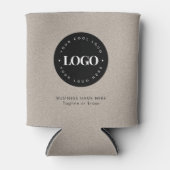 Kraft Earthy Custom Business Company - Logo Blikjeskoeler (Voorkant)