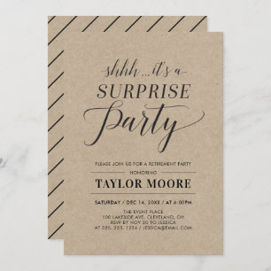 Kraft   Eenvoudig modern Enterprise Retirement Par Kaart