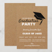 Kraft Effect, Afstudeerder Pet, GraduPartij Uitnod Aankondiging (Voorkant / Achterkant)